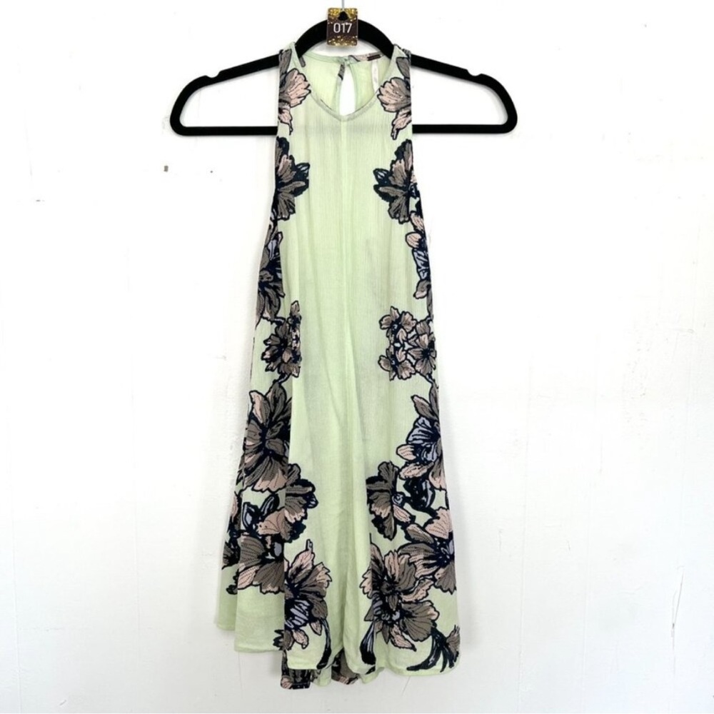 Free People floral mini dress